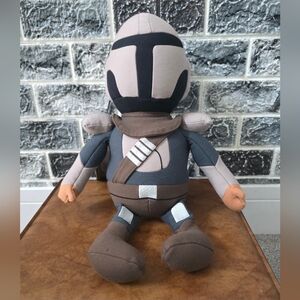 Star Wars Yogibo Mandalorian Plush Warrior /Black and Brown Figure
